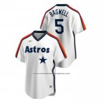 Camiseta Beisbol Hombre Houston Astros Jeff Bagwell Cooperstown Collection Primera Blanco
