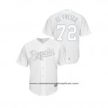 Camiseta Beisbol Hombre Kansas City Royals Meibrys Viloria 2019 Players Weekend El Fresco Replica Blanco