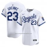 Camiseta Beisbol Hombre Kansas City Royals Zack Greinke Primera Limited Blanco