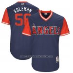 Camiseta Beisbol Hombre Los Angeles Angels 2017 Little League World Series Kole Calhoun Azul Camiseta Beisbol Hombre Los Angeles Angels 2017 Little League World Series Kole Calhoun Azul