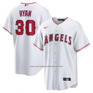 Camiseta Beisbol Hombre Los Angeles Angels Nolan Ryan Retired Primera Replica Blanco