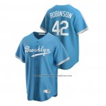 Camiseta Beisbol Hombre Los Angeles Dodgers Jackie Robinson Cooperstown Collection Alterno Azul