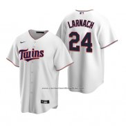 Camiseta Beisbol Hombre Minnesota Twins Trevor Larnach Replica Primera Blanco