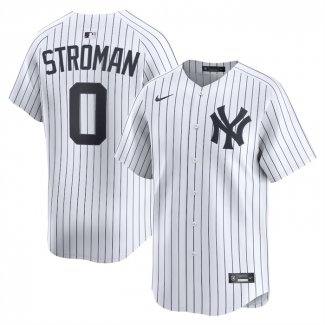Camiseta Beisbol Hombre New York Yankees Marcus Stroman Primera Limited Blanco