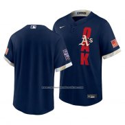 Camiseta Beisbol Hombre Oakland Athletics 2021 All Star Replica Azul