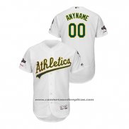 Camiseta Beisbol Hombre Oakland Athletics Personalizada 2019 Postemporada Flex Base Blanco