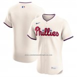 Camiseta Beisbol Hombre Philadelphia Phillies Alterno 2 Elite Crema