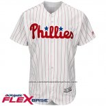 Camiseta Beisbol Hombre Philadelphia Phillies Blank Blanco Flex Base Autentico Collection