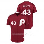 Camiseta Beisbol Hombre Philadelphia Phillies Nick Pivetta 1979 Saturday Night Special Autentico Rojo