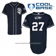 Camiseta Beisbol Hombre San Diego Padres Matt Kemp 27 Azul Alterno Cool Base