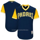 Camiseta Beisbol Hombre San Diego Padres Players Weekend 2017 Personalizada Azul