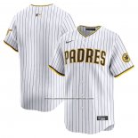 Camiseta Beisbol Hombre San Diego Padres Primera Limited Blanco