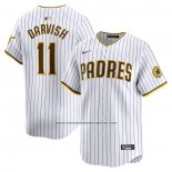 Camiseta Beisbol Hombre San Diego Padres Yu Darvish Primera Limited Blanco