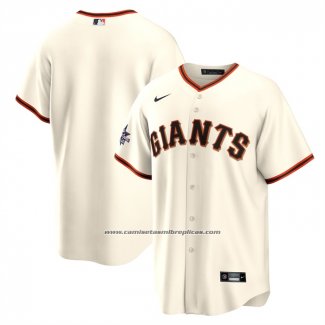 Camiseta Beisbol Hombre San Francisco Giants 2025 All Star Game Primera Replica Crema