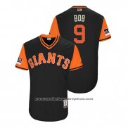 Camiseta Beisbol Hombre San Francisco Giants Brandon Belt 2018 LLWS Players Weekend Bob Negro