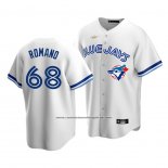 Camiseta Beisbol Hombre Toronto Blue Jays Jordan Romano Cooperstown Collection Primera Blanco