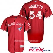 Camiseta Beisbol Hombre Toronto Blue Jays Ousna Roberto Rojo Flex Base