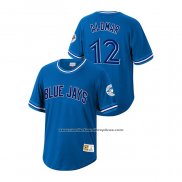 Camiseta Beisbol Hombre Toronto Blue Jays Roberto Alomar Cooperstown Collection Azul