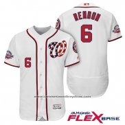 Camiseta Beisbol Hombre Washington Nationals Anthony Rendon Blanco 2018 All Star Primera Alterno Flex Base