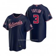 Camiseta Beisbol Hombre Washington Nationals Michael A. Taylor 2019 Gold Program Flex Base Blanco