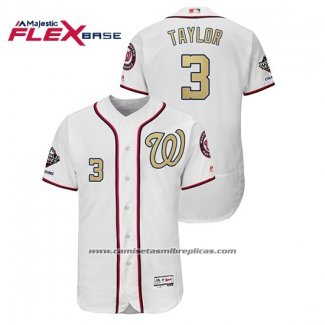 Camiseta Beisbol Hombre Washington Nationals Michael A. Taylor Replica Azul