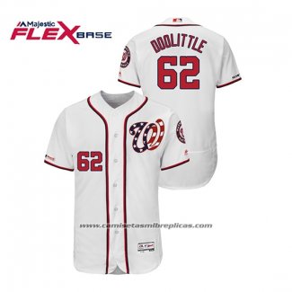 Camiseta Beisbol Hombre Washington Nationals Sean Doolittle Autentico Flex Base Blanco