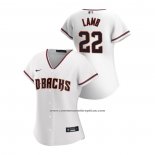 Camiseta Beisbol Mujer Arizona Diamondbacks Jake Lamb 2020 Replica Primera Blanco