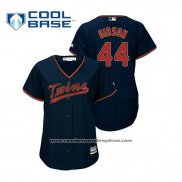 Camiseta Beisbol Mujer Minnesota Twins Kyle Gibson Cool Base Alterno Azul