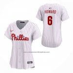 Camiseta Beisbol Mujer Philadelphia Phillies Ryan Howard Limited Blanco