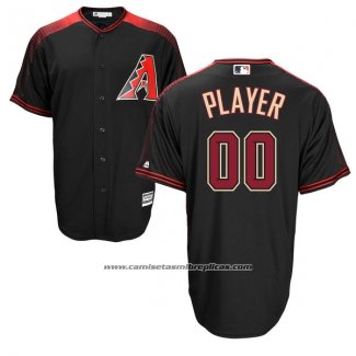 Camiseta Beisbol Nino Arizona Diamondbacks Personalizada Negro