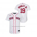 Camiseta Beisbol Nino Boston Red Sox Jackie Bradley Jr. Replica Primera Blanco