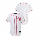 Camiseta Beisbol Nino Cincinnati Reds Replica Primera Blanco