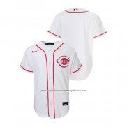 Camiseta Beisbol Nino Cincinnati Reds Replica Primera Blanco