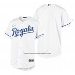 Camiseta Beisbol Nino Kansas City Royals Replica Primera Blanco