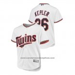 Camiseta Beisbol Nino Minnesota Twins Max Kepler Cool Base Primera Blanco