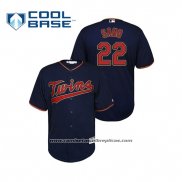 Camiseta Beisbol Nino Minnesota Twins Miguel Sano Cool Base Alterno Azul