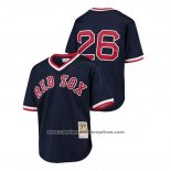 Camiseta Beisbol Nino Red Sox Wade Boggs Cooperstown Collection Mesh Batting Practice Azul
