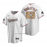 Camiseta Beisbol Nino Washington Nationals Sean Doolittle 2020 Gold Program Replica Blanco
