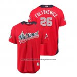 Camiseta Beisbol Hombre All Star Atlanta Braves Mike Foltynewicz 2018 Home Run Derby National League Rojo Camiseta Beisbol Hombre All Star Atlanta Braves Mike Foltynewicz 2018 Home Run Derby National League Rojo