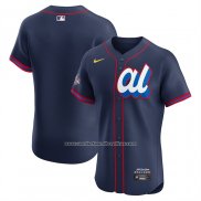 Camiseta Beisbol Hombre American League 2025 All Star Edition Elite Azul