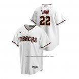 Camiseta Beisbol Hombre Arizona Diamondbacks Jake Lamb Replica Primera Blanco