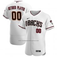 Camiseta Beisbol Hombre Arizona Diamondbacks Primera Pick-A-Player Retired Roster Autentico Blanco