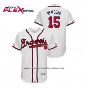 Camiseta Beisbol Hombre Atlanta Braves Sean Newcomb Flex Base Blanco