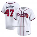 Camiseta Beisbol Hombre Atlanta Braves Tom Glavine Primera Limited Blanco