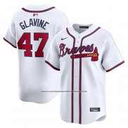 Camiseta Beisbol Hombre Atlanta Braves Tom Glavine Primera Limited Blanco