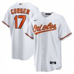 Camiseta Beisbol Hombre Baltimore Orioles Colton Cowser Primera Replica Blanco