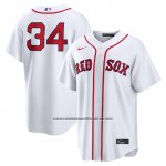 Camiseta Beisbol Hombre Boston Red Sox David Ortiz Primera Replica Blanco
