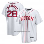 Camiseta Beisbol Hombre Boston Red Sox J.d. Martinez 2018 LLWS Players Weekend Flaco Azul