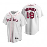 Camiseta Beisbol Hombre Boston Red Sox Kyle Schwarber Replica Primera Blanco