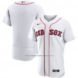 Camiseta Beisbol Hombre Boston Red Sox Primera Autentico Blanco